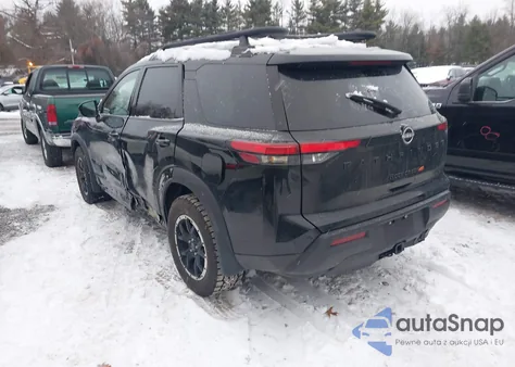 2025 Nissan Pathfinder Rock Creek 4Wd from USA, damaged, VIN 5N1DR3BD0SC280198